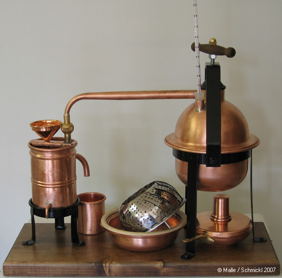 Copper Still and Distilling Equipment: Shop Malle/Schmickl